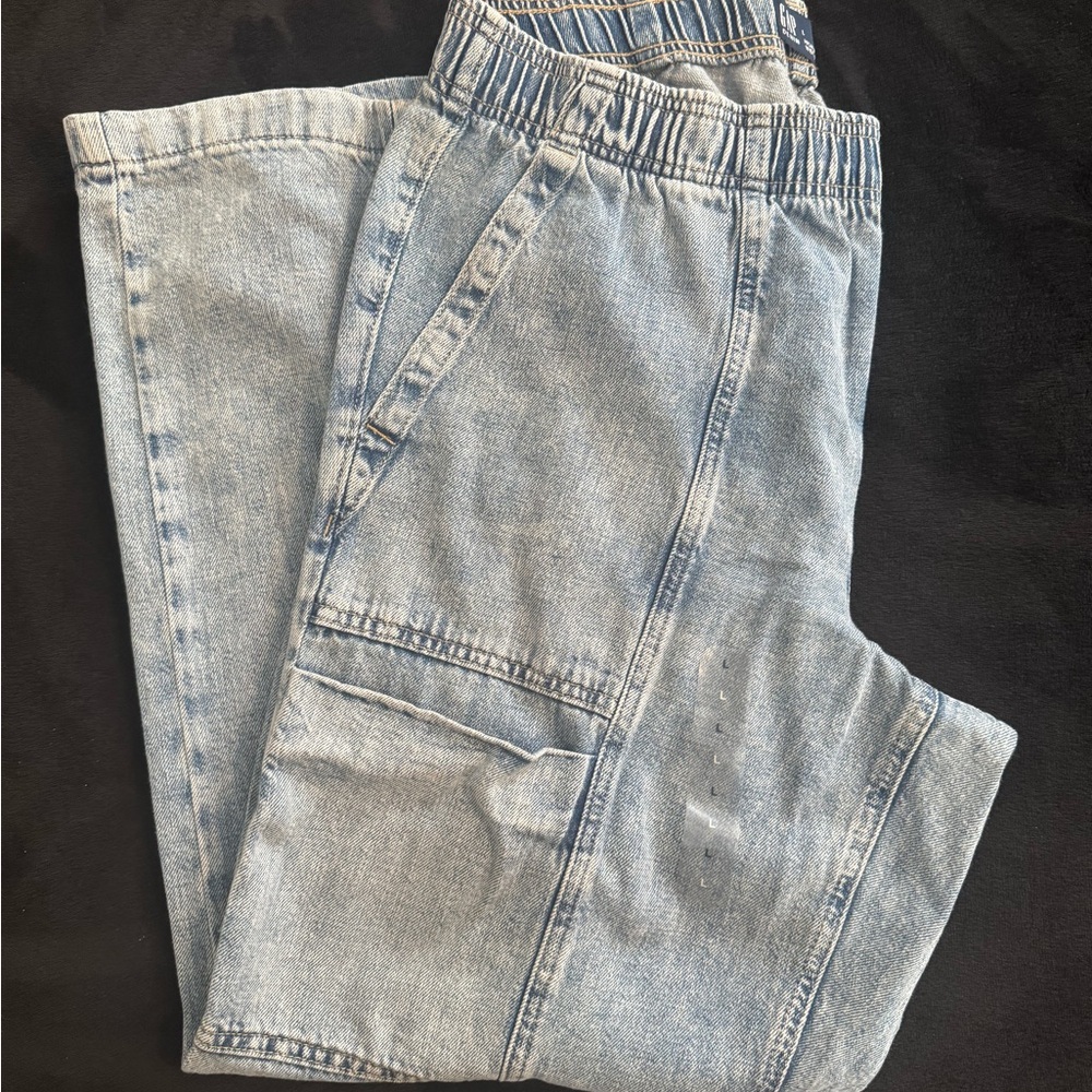 GAP Cargo Light Blue Jeans, size L